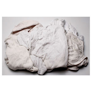 Fournisseur de chiffons en coton Bangladesh Déchets textiles en gros Chiffon d'essuyage T-shirt en coton blanc Chiffons en coton 100% coton Couleur blanche 19TWWIPS - Product Image 4