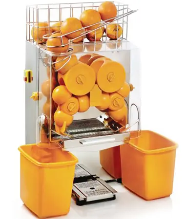 220 В Коммерческая автоматическая машина для апельсинового сока/соковыжималка для лимона из нержавеющей стали для магазина