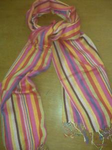 Bufanda Larga de Viscosa para Mujer, Primavera, con Hilo Decorativo, Color y Talla Personalizables - Product Image 4