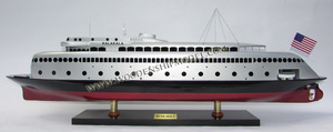 MV kalalakoa เรือไอน้ำเรือไม้จำลองงานฝีมือของขวัญแปลกใหม่ - Product Image 4