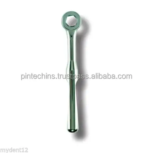 Diş İmplant tork anahtarı cırcır anahtarı paslanmaz çelik Pk-pakistan 7.5cm uzunluk 03-045