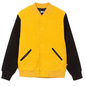 Servicio OEM, recién llegado, chaquetas para hombre hechas a medida, ropa deportiva para hombre, chaquetas universitarias de béisbol con botones - Product Image 2