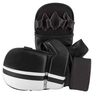 Guantes de cuero sintético para MMA, guantes de Kickboxing - Product Image 5