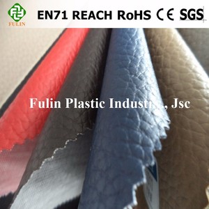 Vietnam importación PVC Rexine tela no tejida respaldo sintético elasticidad en relieve PU sofá bolsa muebles silla ropa fútbol - Product Image 6