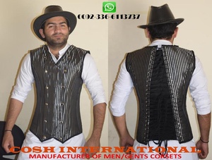 Corset Sexy pour Femmes COSH, Contrôle Ferme, Brocart, Dentelle, Appliques à Boutons, Plumes - Couleur et Taille Personnalisables, Écologique, Grande Taille - Product Image 3