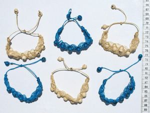 Venta al por mayor de joyería peruana hecha a mano, pulseras de cuentas tejidas con semillas naturales de acero inoxidable, piedra perla, brazaletes de moda, regalos - Product Image 2