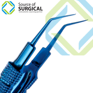 Pinzas de ojo de Punta puntiaguda para aseo de cejas - Product Image 2