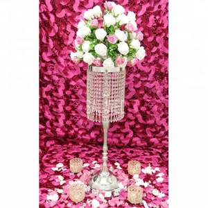 Porte-boule de cristal et lumière, support pour centre de Table de mariage - Product Image 3