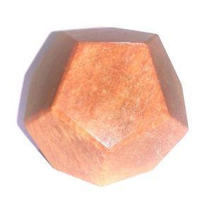 Dodécaèdre en cristal orange aventurine pierre dodécaèdre grossiste de pierres précieuses de guérison pierre naturelle cristal artisanat grossiste - Product Image 1