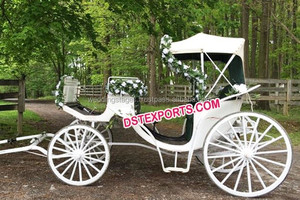 รถม้าวิคตอเรียแบบมีหลังคาสวยงาม รถม้าไม้แบบมีหลังคา รถม้าสำหรับงานแต่งงานรุ่นล่าสุด พร้อมหลังคา สไตล์ออสเตรเลีย - Product Image 6