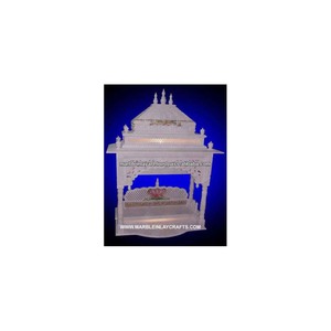 Templo Decorativo Tallado en Mármol - Product Image 1