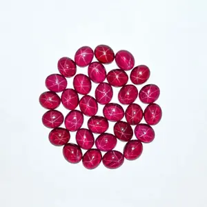 manufacturer AAA top quality at cheap price ruby star stone natural