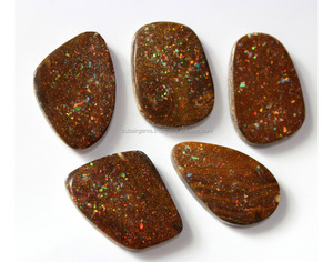 Cabochon d'opale de roche naturelle pierre précieuse pour la fabrication à la main - Product Image 1