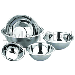 <b>Mixing</b> <b>Bowls</b> Steel <b>Bowl</b> Deep <b>Mixing</b> <b>Bowl</b> With Color Stainless Steel Wholesale Cheap Deep Food Grade Fruit <b>Large</b> Salad - Product Image 6