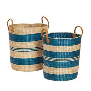 Vietnam Handmade Sea grass Aufbewahrung skorb Flexibel gewebt Täglicher Gebrauch Günstiger Großhandel Kauf in großer Menge - Product Image 2