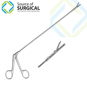 Pinzas de Biopsia Manuales Patterson, Instrumentos Quirúrgicos de Acero Inoxidable, Certificación CE, 500 mm, 1 Año de Garantía - Product Image 1