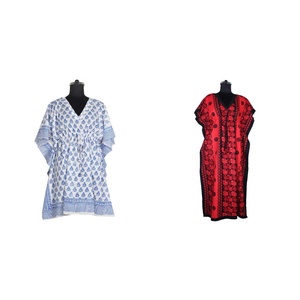 Robe longue islamique pour femmes, vêtements féminins, Kaftan, couleur mixte - Product Image 1
