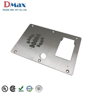 Piezas Metálicas de Precisión Personalizadas OEM, Placa Frontal de Acero Inoxidable con Corte Láser Personalizado - Product Image 2