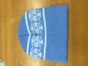หมวกอะคริลิกใส่ได้ทั้งชายและหญิงสำหรับฤดูหนาว Beanie-100 % โลโก้ตามสั่ง - Product Image 2