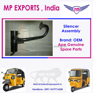 Conjunto de silenciador indio de alta calidad para piezas de repuesto de tres ruedas Ape triciclos motorizados - Product Image 3