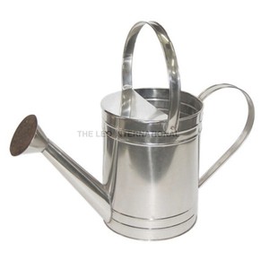 Regadera de hierro galvanizado, caña de agua personalizada de Metal negro de 1 y 2 galones - Product Image 1