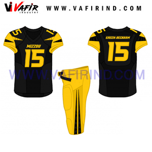 Uniforme de fútbol americano sublimado, camiseta de alta calidad, pantalón de sublimación - Product Image 2