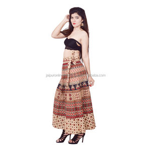 Beautiful Cotton Printed <b>Wrap</b> <b>Skirt</b> Wholesale - Product Image 3