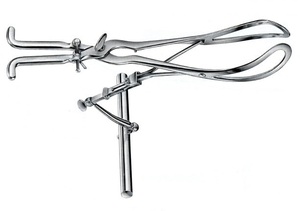 Fórceps obstétricos Tarnier 40cm Instrumentos quirúrgicos de ginecología Certificados CE Mahersi - Product Image 3