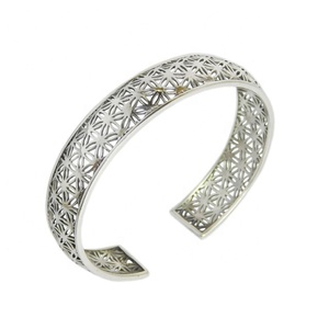 Pulsera lisa de Plata de Ley 925 sólida Diseño increíble con chapado en rodio Joyería fina WholesalerSupplier - Product Image 1