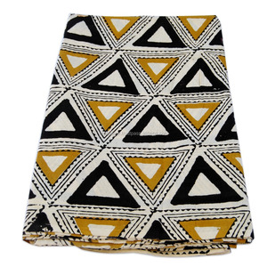 Hot mùa hè bán handmade khối in 100% cotton thân thiện với môi Voile vải cho cô gái chàng trai may mặc Túi rèm cửa - Product Image 4