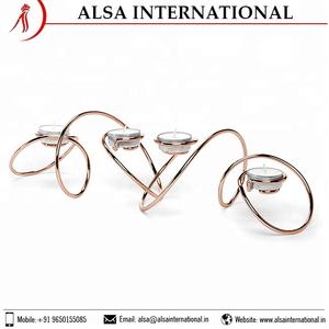 Meilleur bougeoir décoratif pour la maison dernière collection Top vente métal matériel acheter auprès d'un fournisseur indien - Product Image 3