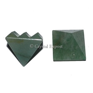 Fournisseur Principal de Pyramides de Guérison Vastu en Aventurine Verte Lémurienne - Achetez en Ligne - Exportation de Cristaux - Product Image 1