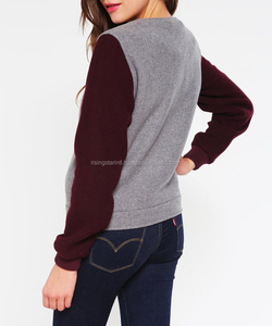 Veste bomber universitaire en laine/soie pour femmes tendance, grande taille, séchage rapide, coupe-vent, hiver - Product Image 2