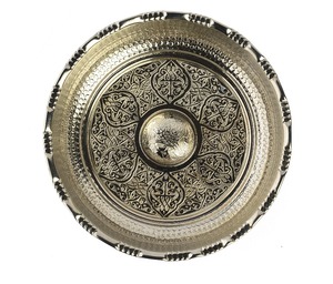 Bol de bain turc Bizoya Deluxe en cuivre chromé, écologique, traditionnel, multifonctionnel, portable, pour spa - Product Image 1