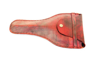 Lupa de mano de 4 pulgadas de latón antiguo, lupa coleccionable Vintage con estuche de cuero, regalo - Product Image 4