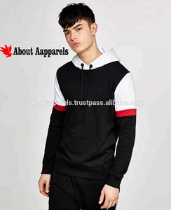 Nouveaux sweats à capuche personnalisés en sublimation, vente en gros, couleur contrastée, sweats à capuche personnalisés, sweats à capuche élégants pour hommes, 2026 - Product Image 5
