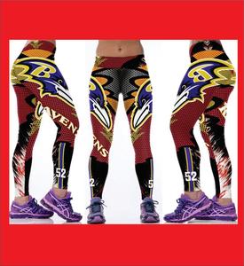 Leggings con Diseños Personalizados - Spandex/Poliéster, Cierre con Cordón, Largo hasta el Tobillo - Product Image 2