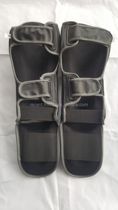 Espinilleras deportivas de seguridad para adultos, protector de espinillas de protección profesional con logotipo impreso MMA May Thai RSIG-6489 XXS-XXL - Product Image 5