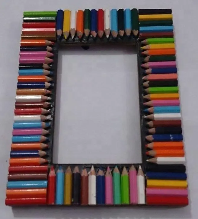 Cadre Photo multicolore au choix, pour Photo au crayon