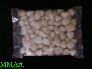 Qualité supérieure Acheter en vrac Naturel Tumble Galet Pierre Blanche Neige avec Forme 1-2 cm 3-5 cm Tailles Aménagement Paysager Décoration Bas quantité minimale de commande - Product Image 5