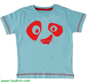 Camiseta Ecológica de Algodón Orgánico para Niños con Estampado de Esmoquin, Lazo Rojo, Manga Corta, Cuello Redondo, Jersey Informal de 140g, Logotipo Personalizado - Product Image 5