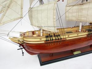 ROCKINGHAM Modèle de grand voilier en bois Idée cadeau nouveauté historique pour les amateurs d'histoire GIA NHIEN CO. LTD TS0240W - Product Image 6