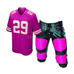 Uniforme de fútbol americano personalizado para hombres, Jersey de fútbol americano de último diseño, pantalón de práctica, sublimación - Product Image 2