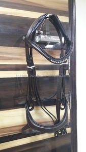 Logo personnalisable Bride en cuir de cheval en PVC durable pour l'équitation et la course Produit équestre occidental - Product Image 5