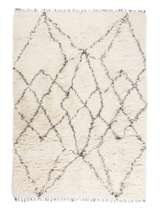 Auténtico hecho a mano marroquí Beni Ourain Tapis lujo rectángulo Azilal alfombra para el hogar sala de estar Hotel baño alfombra de gran tamaño - Product Image 2