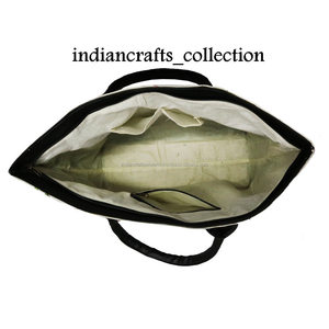 Suzani-Bolso de mano bordado para mujer, bandolera de hombro, de diseño indio, bohemio, para playa - Product Image 5