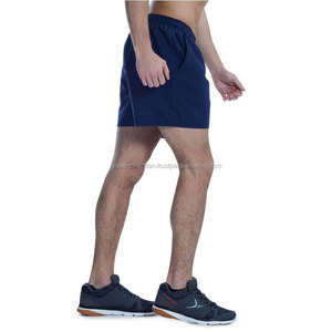 Pantalones cortos deportivos informales unisex para correr, trotar y gimnasio, transpirables, con cordón de cintura media - Product Image 4