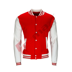 Letterman <b>Jacket</b> With Leather Sleeve Sports <b>Baseball</b> <b>Jacket</b> <b>Men</b> Letterman <b>Jacket</b> - Product Image 2