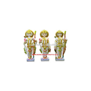 God Ram Darbar Marble Statue - Product Image 1