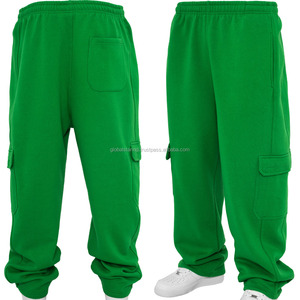 Pantalon de survêtement en coton lourd piste Joggers pantalon Logo imprimé pantalons de survêtement décontractés hommes - Product Image 3